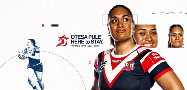 Roosters extend Otesa Pule through to 2028