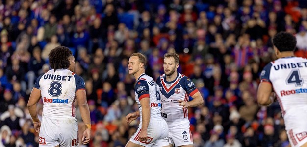 Friday night footy: Roosters deny Knights