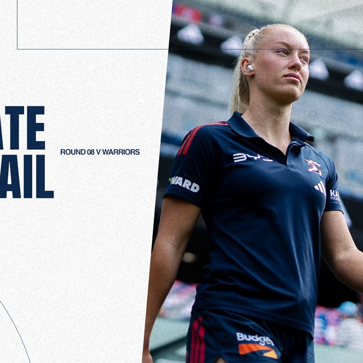 NRLW Late Mail | Round 8 v Warriors