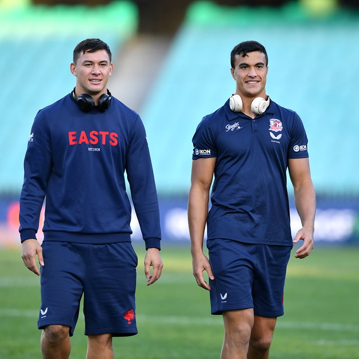 Manu Enjoying Joey Combination as Roosters Prepare for Panthers