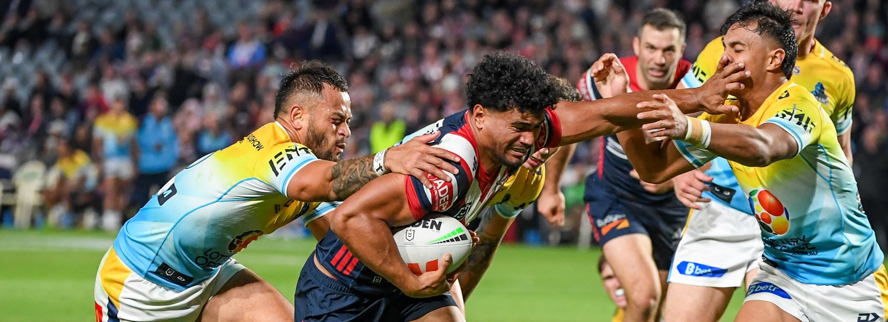 Friday night footy: Cowboys v Eels; Roosters beat Titans
