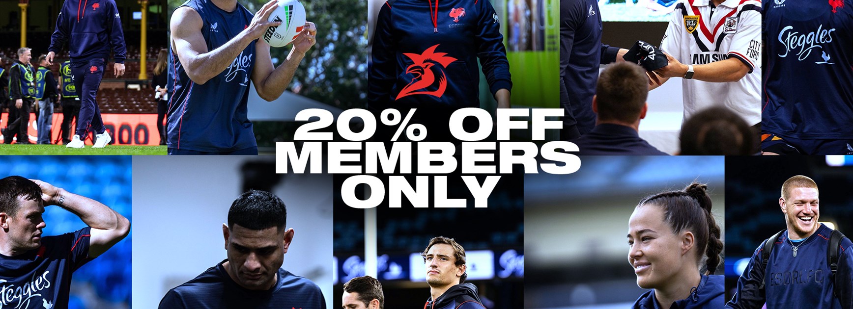 Full-Price Merch Now 20% off for Members!