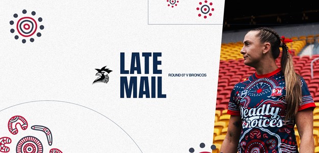 NRLW Late Mail | Round 7 v Broncos