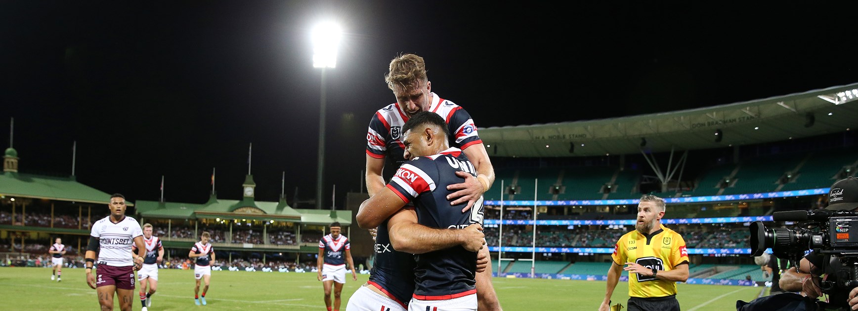 Roosters Light Up SCG With Striking Performance