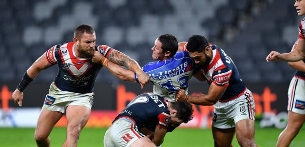 Roosters Hold Off Dogs in Old-Fashioned Scrap