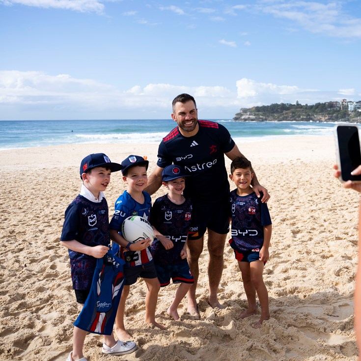 Roosters embrace Bondi community