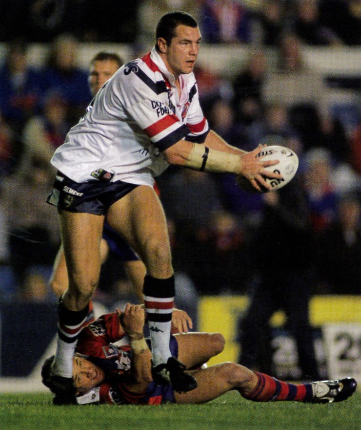 English Enforcer: Highly regarded by Roosters fans alike, English import Adrian Morley, famous for his aggression, made quite the impression in his six-year stint in Bondi as the cornerstone of the forward pack.