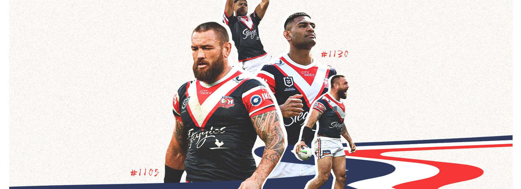 Jared Waerea-Hargreaves and Daniel Tupou Extend with Roosters