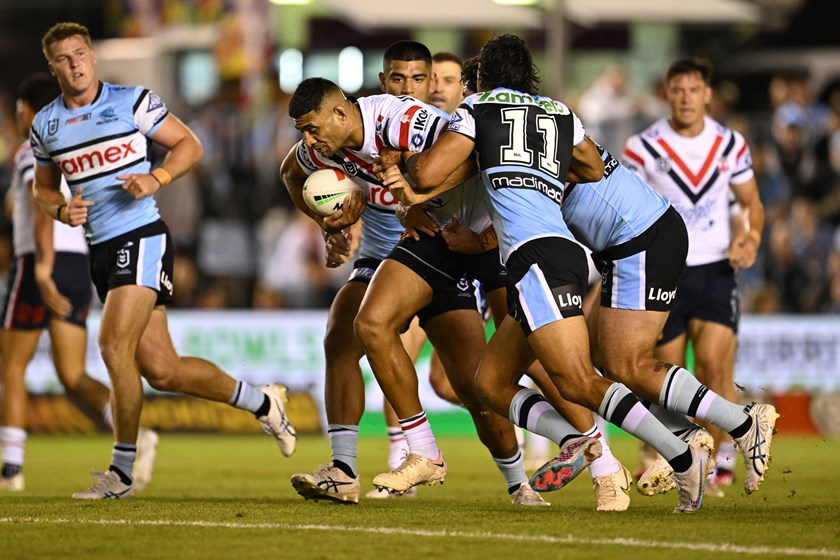 Daniel Tupou surpassed current Cronulla coach Craig Fitzgibbon to become the seventh most capped Rooster in Club history on Friday night. 