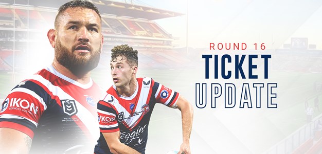 Round 16 Ticketing Update