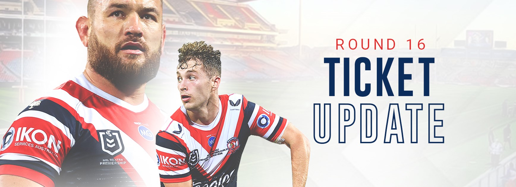 Round 16 Ticketing Update