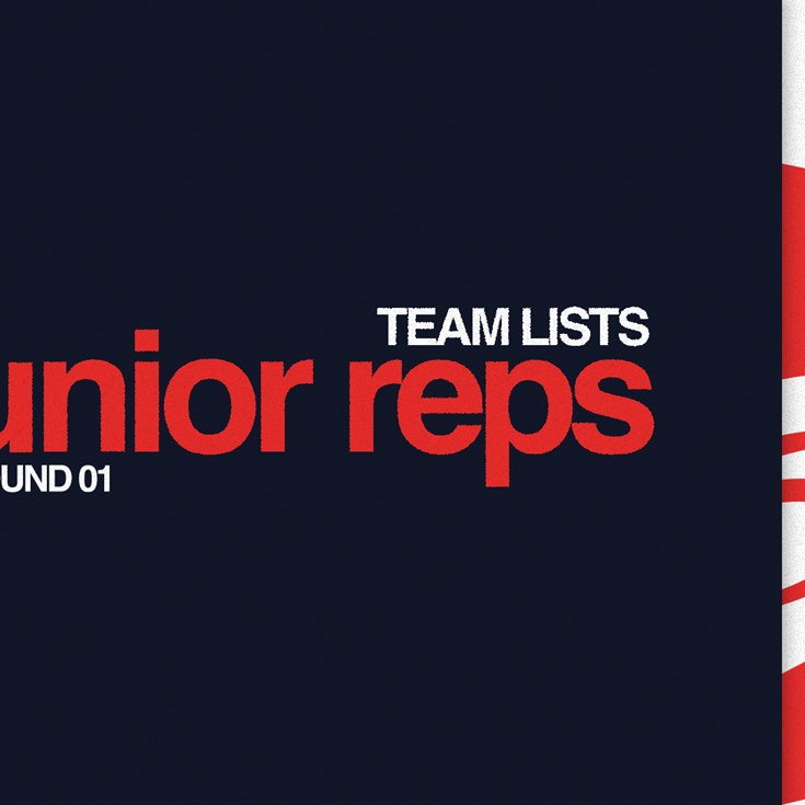 Junior Reps Underway This Weekend