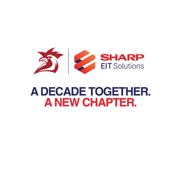 A Decade Together. The Next Chapter: Sharp EIT and Sydney Roosters Extend Partnership