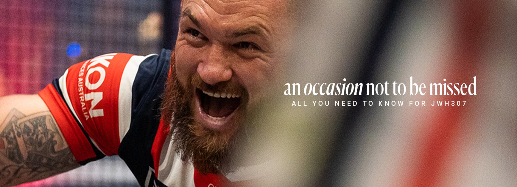 An Occasion Not to be Missed: All You Need to Know for JWH307