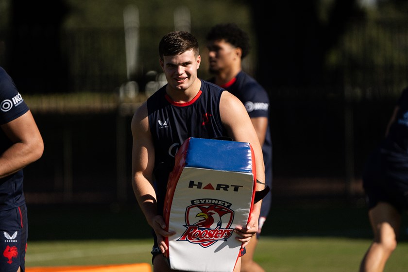 Hard-Nosed: Blake Steep bounced back from an ACL rupture. and has since made an impressive impact on the NSW Cup side this season. 