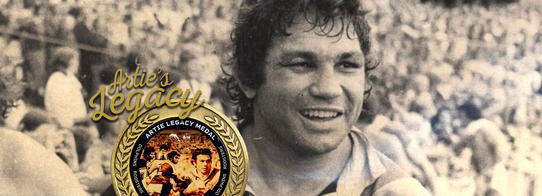 Roosters and Dolphins launch Artie Legacy Medal