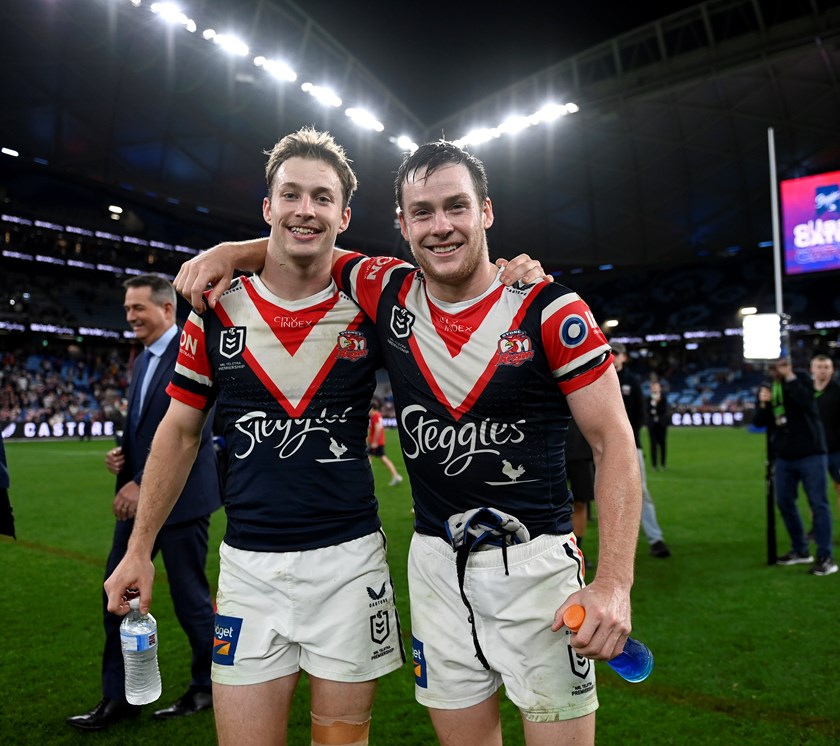 From Ipswich to the National Rugby League: Walker and Keary have been dominant for the Roosters in recent weeks.