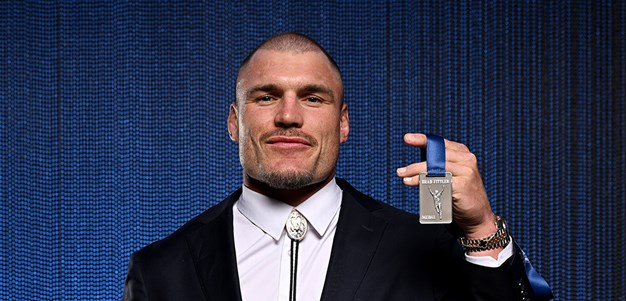 Angus Crichton claims Brad Fittler Medal