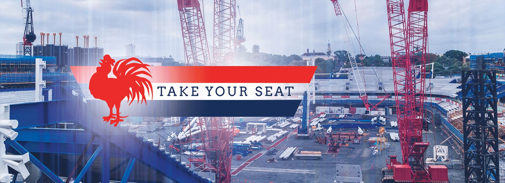 Take Your Seat as we Lay New Foundations