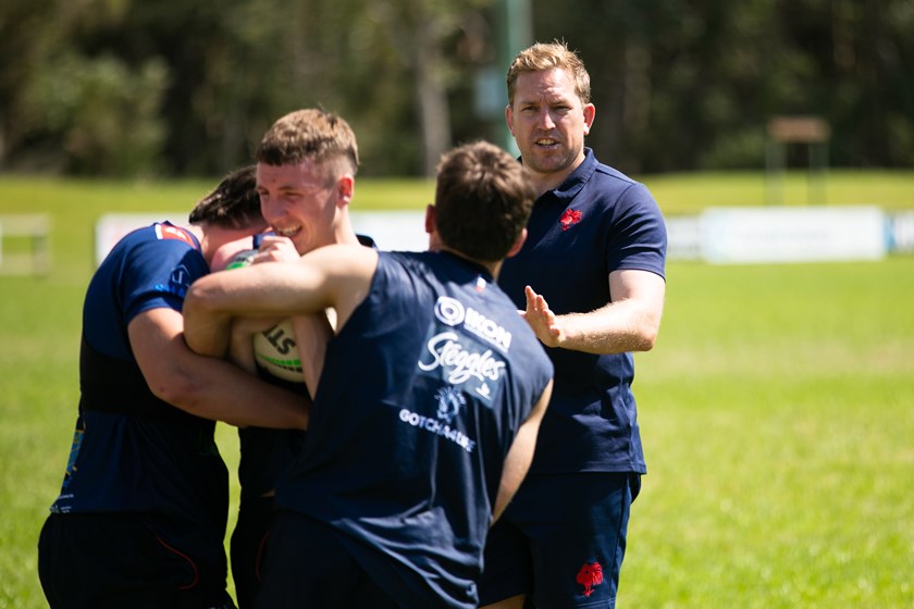 Guiding the Next Generation: As the CEO of the Sydney Roosters Academy, Mitchell Aubusson is helping to set up the Club's next generation of stars. 