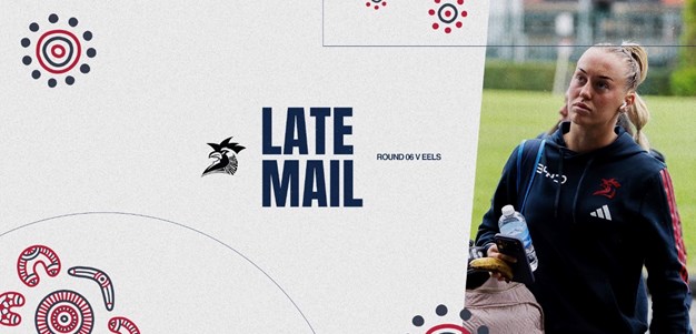 NRLW Late Mail | Round 6 v Eels