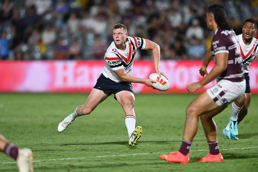 Drew Hutchison takes on the Manly line.