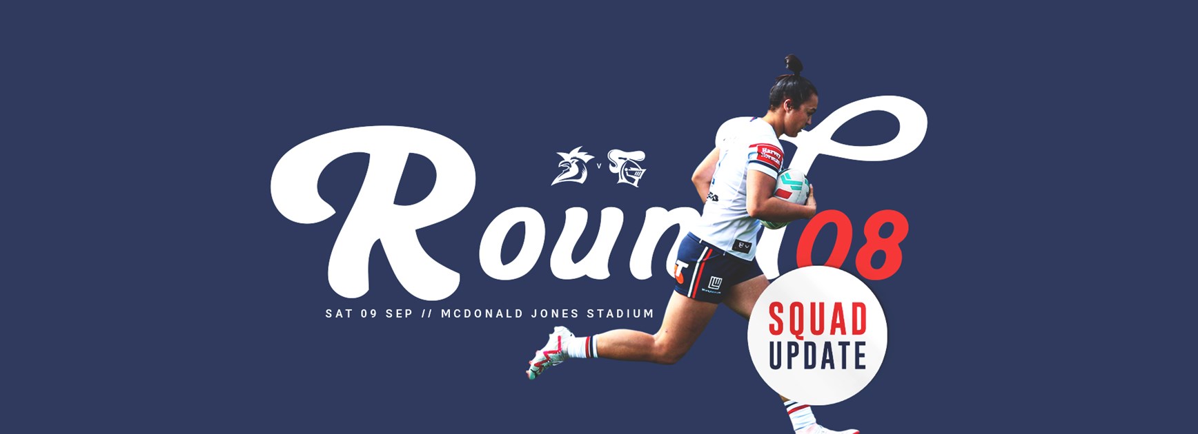 Squad Update: Round 8 vs Knights
