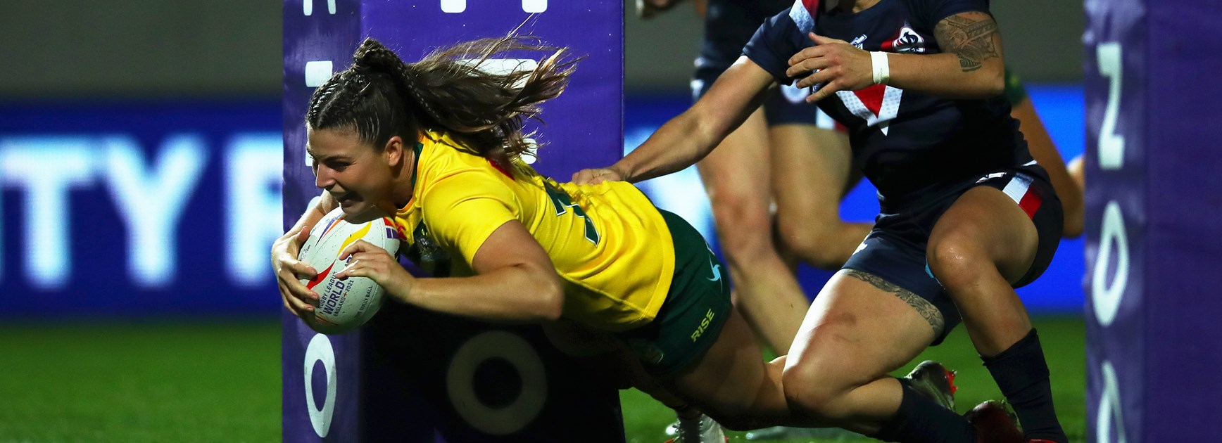Jillaroos set sights on Kiwi Ferns after record win over France