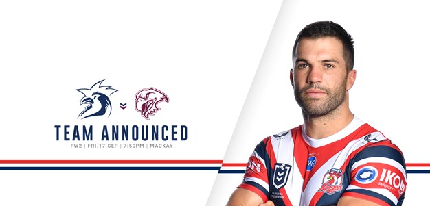 24 HOUR UPDATE: Line Up for Finals Week Two vs Sea Eagles Announced