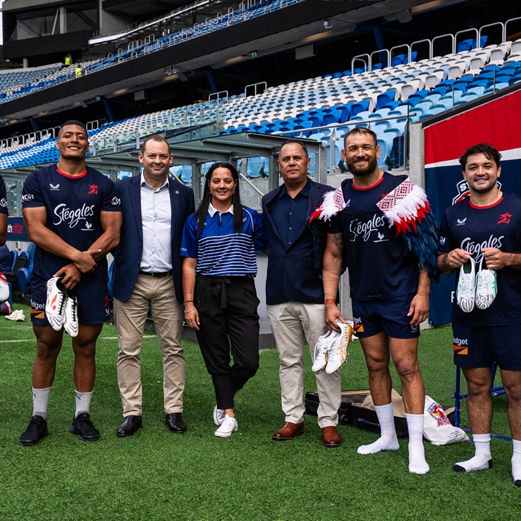 Roosters Get Kick Out of Te Atatu Visit