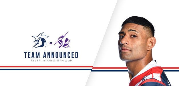 UPDATE: Line Up for Round 6 vs Storm Announced