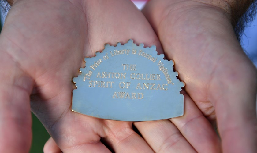 Spirit of ANZAC: Ferris Ashton is remembered and acknowledged in the Ashton Collier Spirit of ANZAC Medal, awarded to the Man of the Match in every ANZAC Day Cup match between the Roosters and Dragons. 