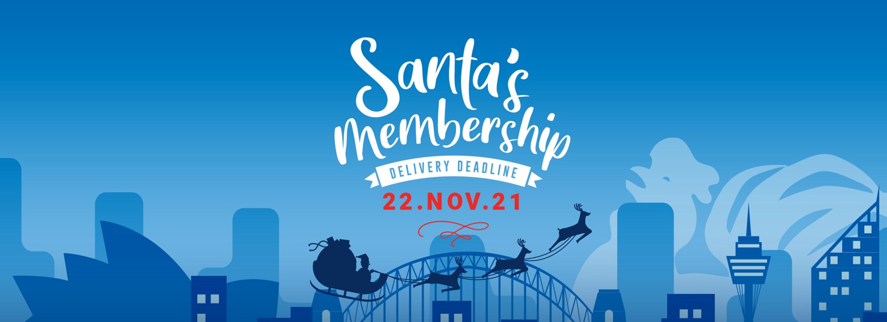 Membership Christmas Delivery Deadline Set