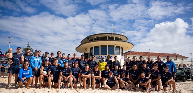 Roosters Return to Bondi Beach to Support Community