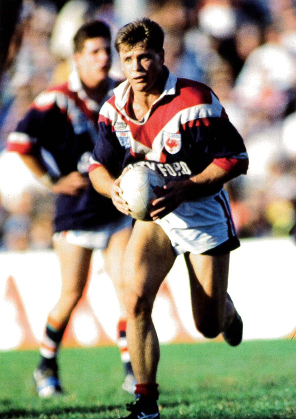Exclusive Company: Gary Freeman became the Club's very first Dally M Medal Winner in 1992, following a stellar first season which saw him steer the side to the top of the table before injuries intervened. 