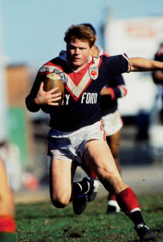 Fatty: Paul Vautin arrived at the Club in 1990 after a shock release from Manly - where he spent eleven seasons - but failed to recapture his form in the Red, White and Blue. 