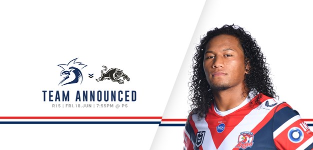 24 HOUR UPDATE: Line Up for Round 15 vs Panthers Announced