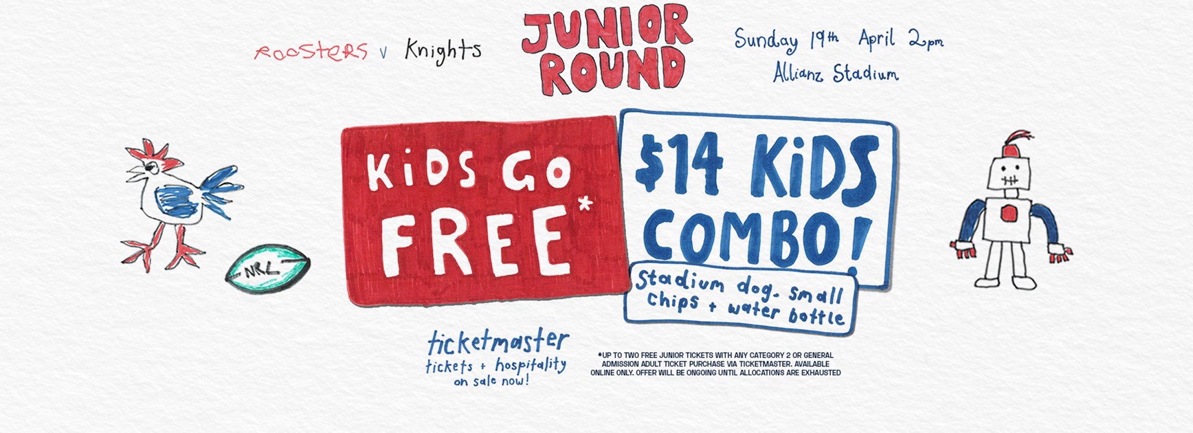 Junior Round | KIDS GO FREE