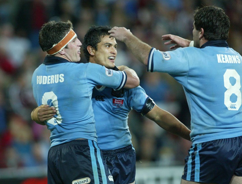 Revolutionising the Role: Craig Wing played 12 games of State of Origin - all in the no.14 jersey - which pioneered the role of the bench utility. 