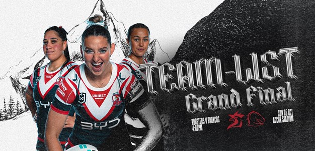 24 Hour Update | NRLW Team List Grand Final