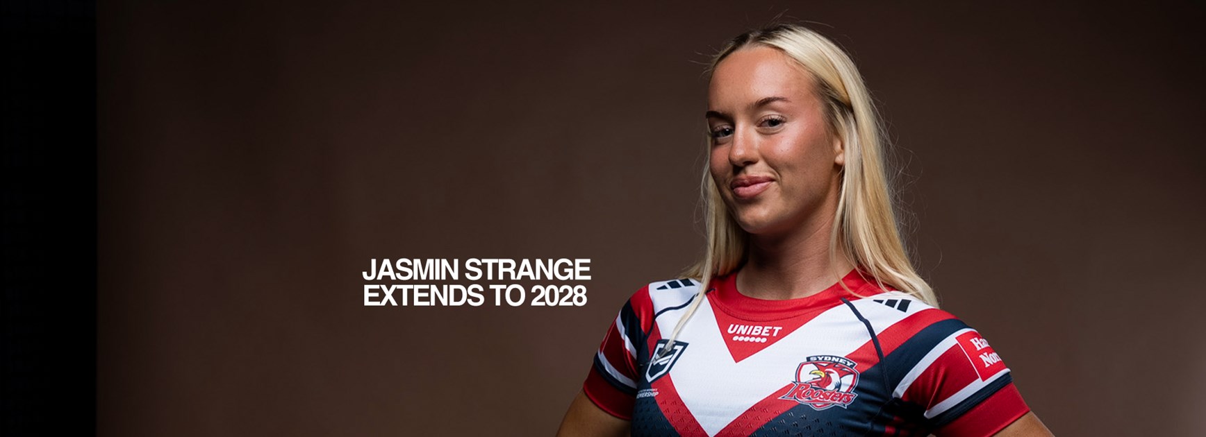 Jasmin Strange extends with Roosters