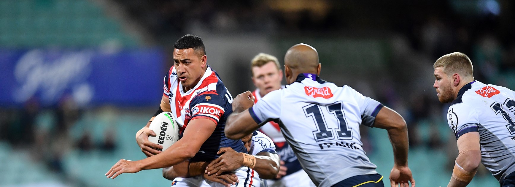 Roosters Rue Chances in Contest With Storm