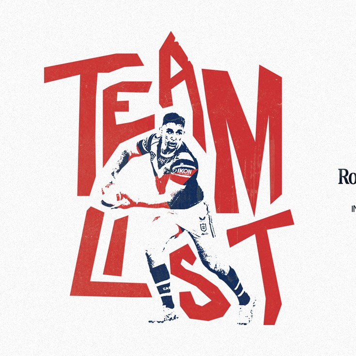 24 Hour Update | Round 12 NRL Line Up vs Sharks