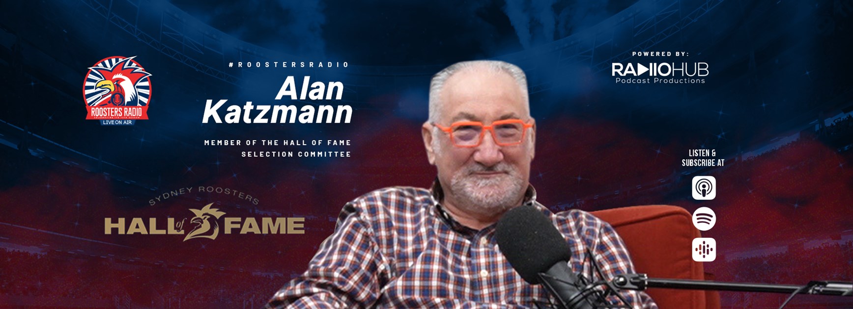 Roosters Radio Ep 164: Hall of Fame with Alan Katzmann
