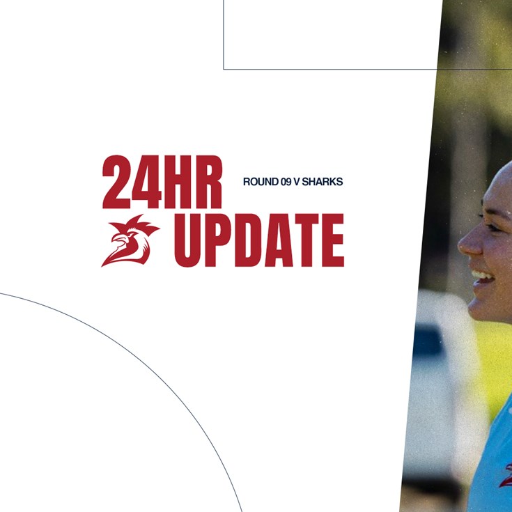 NRLW 24-Hour Update | Round 9 v Sharks