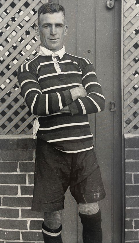 Inaugural Rooster: Winger Dan Frawley was one of the first players to line up for Eastern Suburbs in 1908, and was an integral member of the 1911-1913 Premiership winning sides, playing 76 games across eight seasons for the Club.  