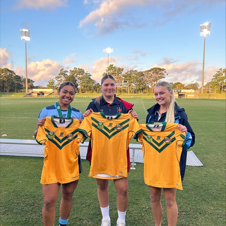 Trio of Roosters juniors named in Australian Schoolgirls squad