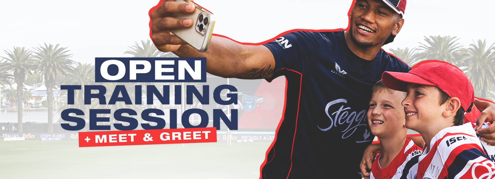 Roosters to Host Open Training Session on the Central Coast