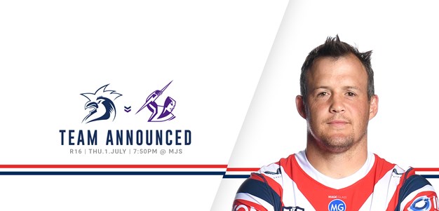 24 HOUR UPDATE: Line Up for Round 16 vs Storm Announced