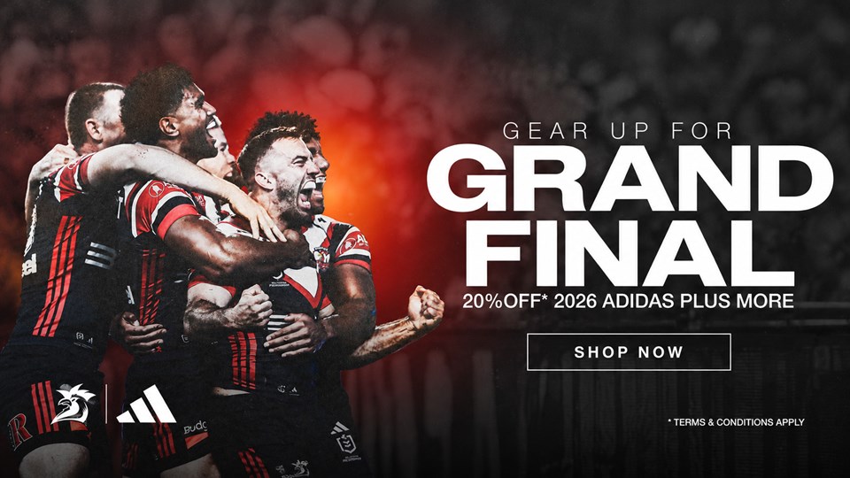 Grand Final Week - Merch Up Roosters!
